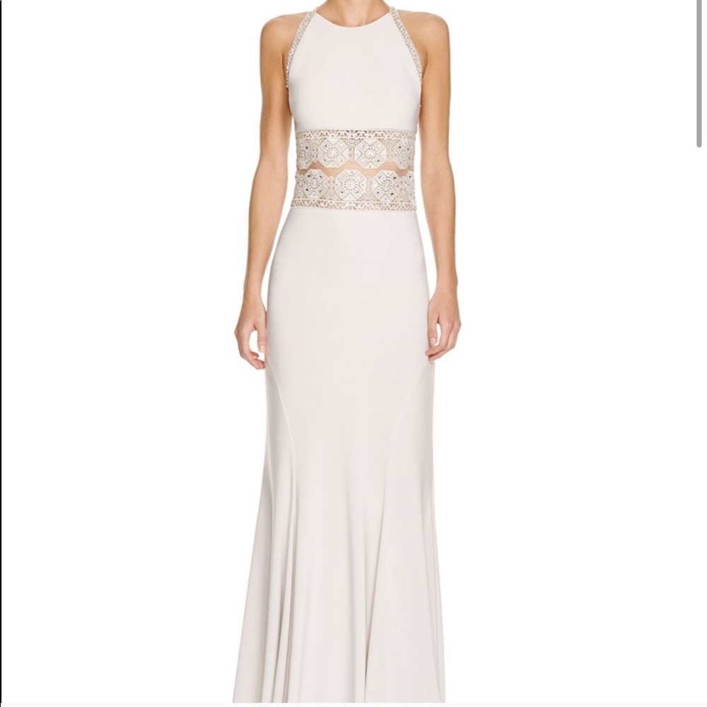 LM Collection Long White Dress